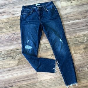 LOFT CURVY SKINNY JEANS